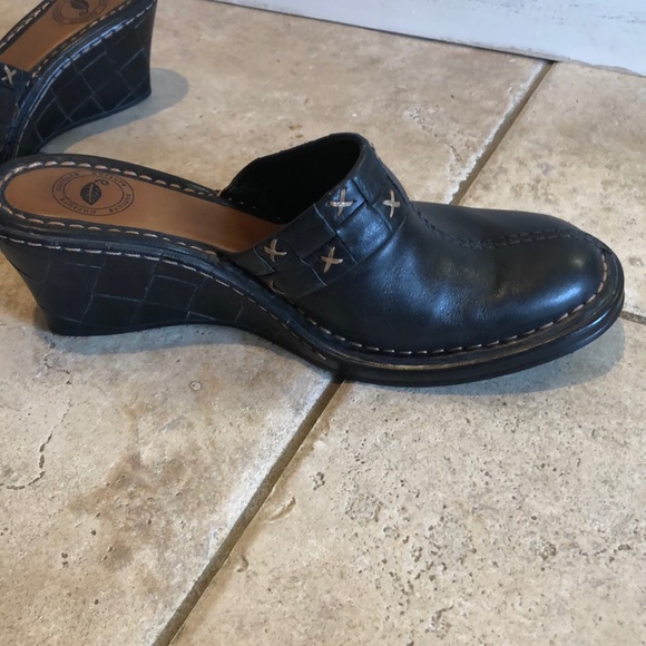 Wedge Heel Mules size 8 - Picture 2 of 3